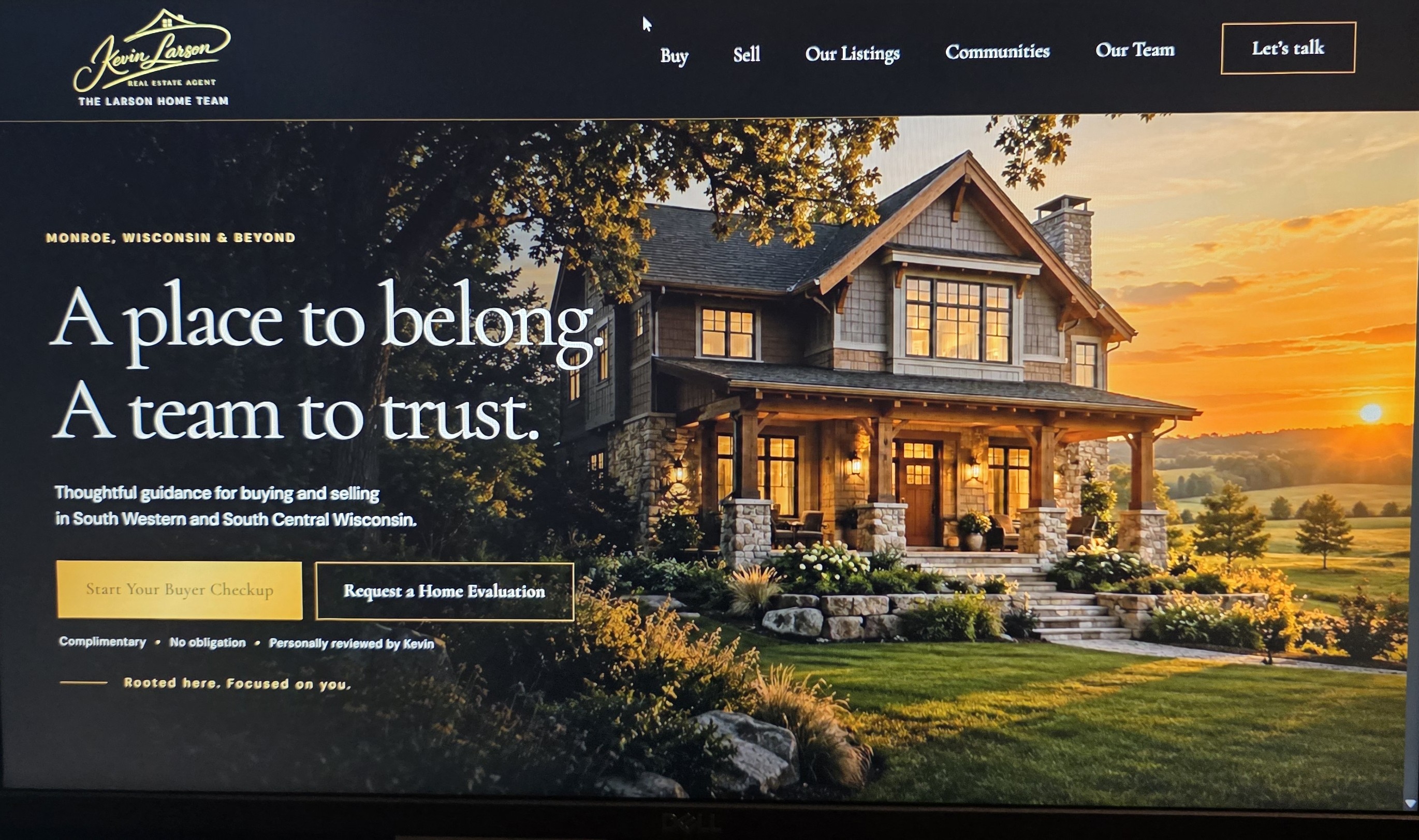 Website Homepage